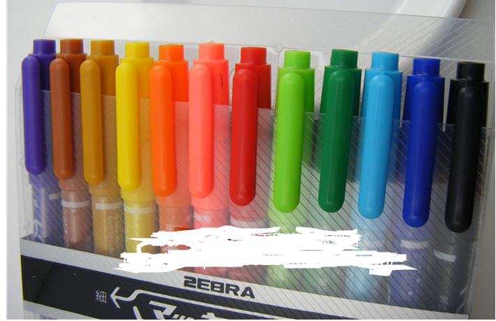 推荐一款高达用上色马克笔，我不知道该买什么样子的，给几张图片看看，要是有淘宝商家的店就更好了···