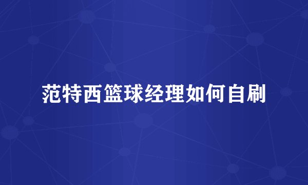 范特西篮球经理如何自刷