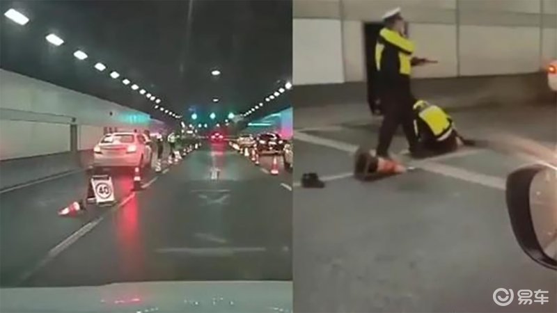 解析南京隧道查酒驾、多名交警被撞飞事件:有人恶意引导舆论