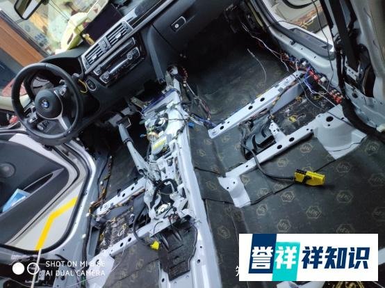 宝马三系噪音大，高速噪音，如何解决宝马噪音问题，烟台汽车隔音改装，音响升级。