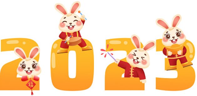 2023年兔年吉祥话四字