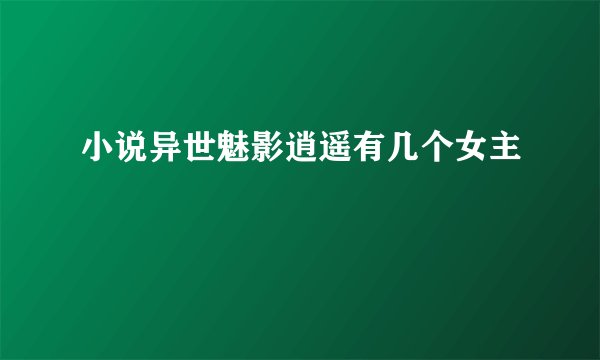 小说异世魅影逍遥有几个女主