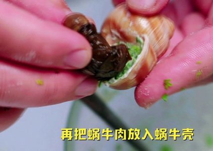 白玉蜗牛吃法