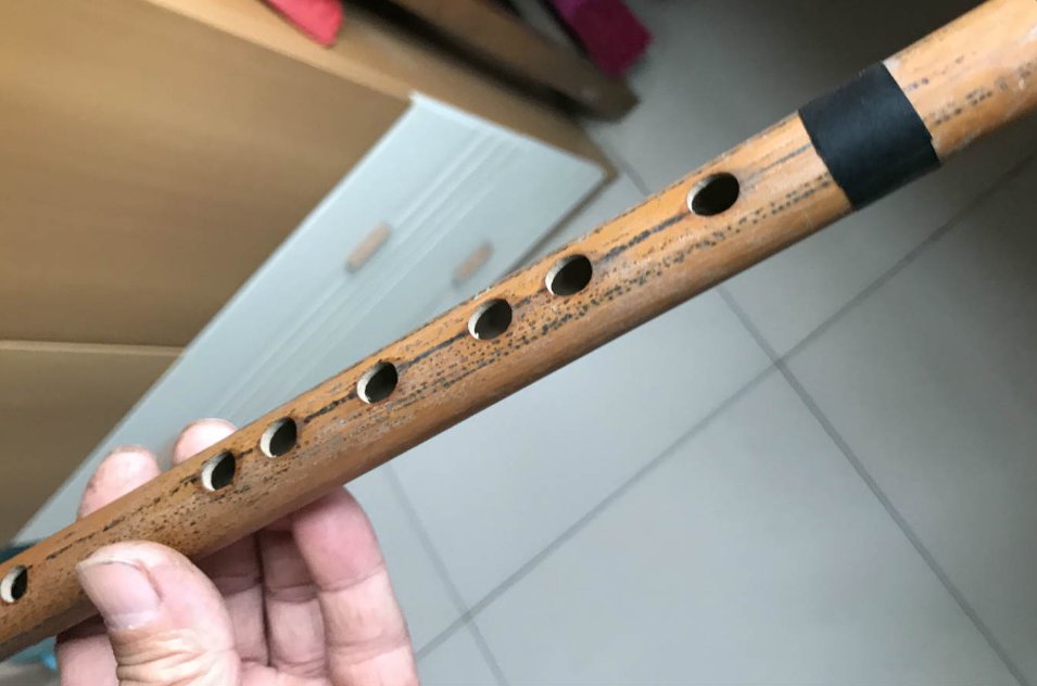 笛子打孔尺寸图