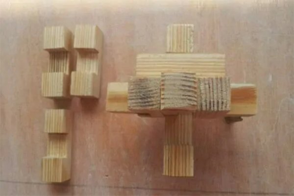 孔明锁9根教程一步一步图解