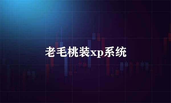 老毛桃装xp系统