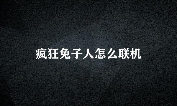 疯狂兔子人怎么联机