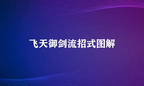 飞天御剑流招式图解