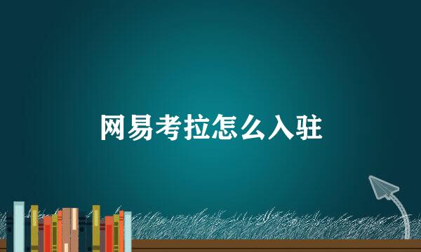 网易考拉怎么入驻