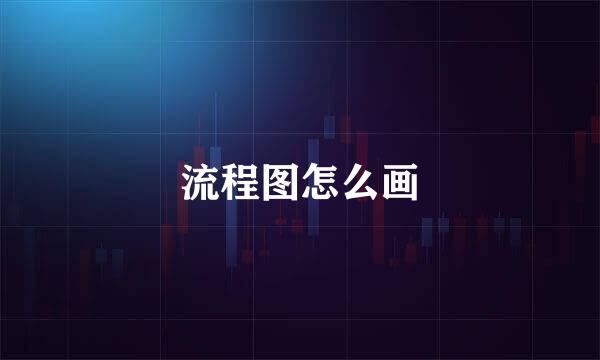 流程图怎么画