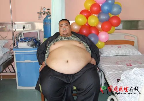 直击520斤男子减肥心酸路 
