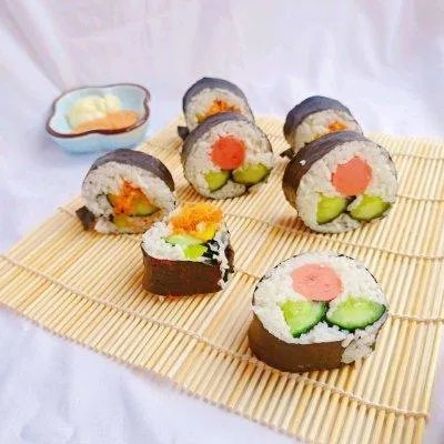 寿司制作过程图片大全?