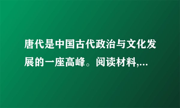 唐代是中国古代政治与文化发展的一座高峰。阅读材料,回答问题。材料  唐朝的“三省”是三个政府机关,三省长官共为宰相,形成宰相集体,与皇帝一起在政事堂讨论国家大事并作出决定、制定政策。三省在国家政务的裁决和执行的过程中,互相配合、互相制衡的运行机制,叫“三省制”。在一般情况下,皇帝不能越过三省直接发布“最高指示”。皇帝下达的诏令,原则上须经宰相相通过,加盖“中书门下之印”方能生效。——摘编自任世江《高中历史必修课程专题解析》根据材料并结合所学知识,简要评价唐朝的三省制。
