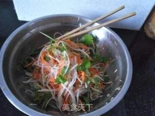 凉拌芥菜丝