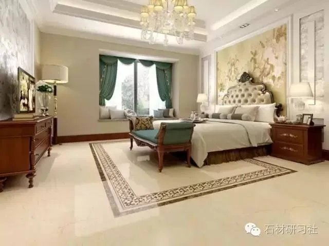 一栋别墅大理石精装修效果图