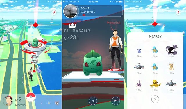 Pokemon Go上架App Store/Google Play