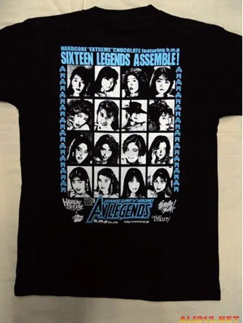 日本超H女英雄联合!“AVLegends”纪念版恤衫
