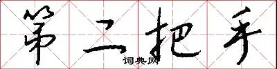 第二把手