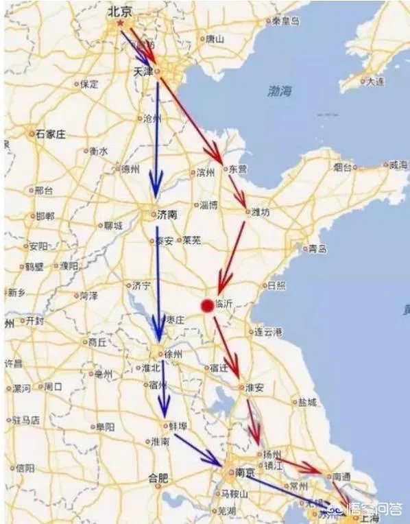 京沪高铁二线走京沪高速路北面还是南面？
