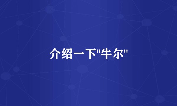 介绍一下
