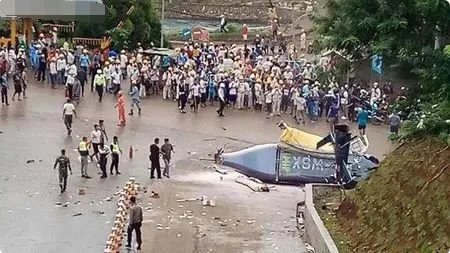 印尼直升机坠毁造成怎么样的伤亡结果?