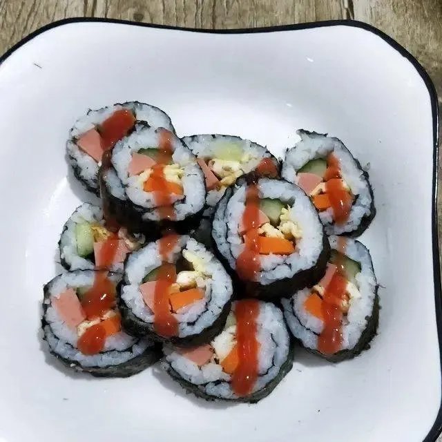 寿司制作过程图片大全?