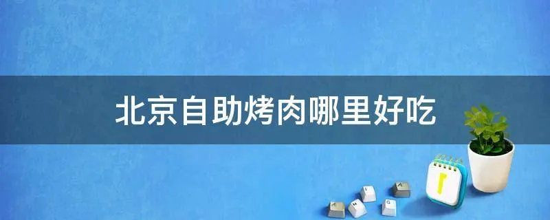 北京自助烤肉哪里好吃