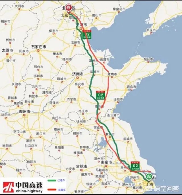 京沪高铁二线走京沪高速路北面还是南面？