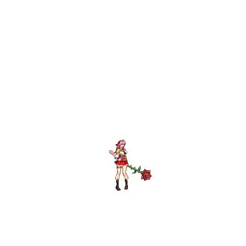 《DNF》爱心玫瑰武器特效一览