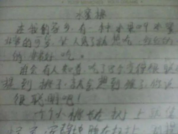 介绍家乡的一种水果，水产品，食品或工艺品的作文。450字 急用