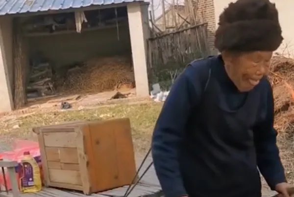 江苏9旬老人独自一人拉着板车搬家,老人的子女为何不帮忙?