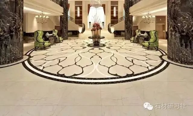 一栋别墅大理石精装修效果图