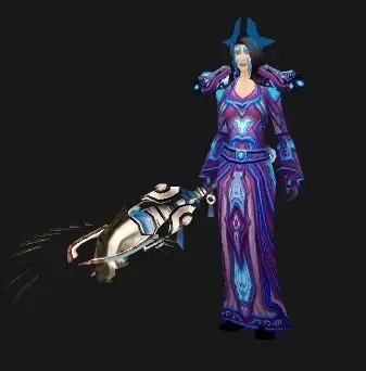 魔兽世界幻化，本人人类女法师。不要性感，露这露那的。要帅气，简单大方点的。大检查官这些烂大街就算了