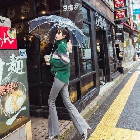 牛仔阔腿裤怎么搭配?