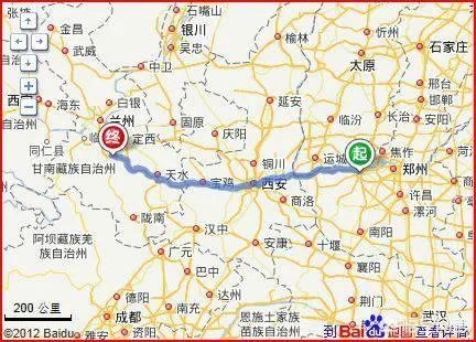 从西安出发去兰州,该如何规划路线?