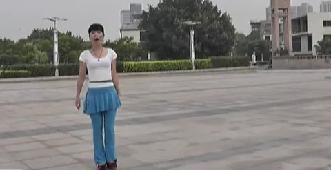 广场舞泉水叮咚响分解动作