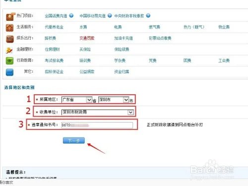 网上如何查询交通违章并交罚款?(深圳)