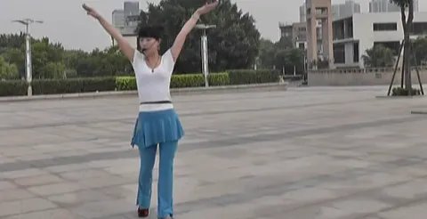 广场舞泉水叮咚响分解动作
