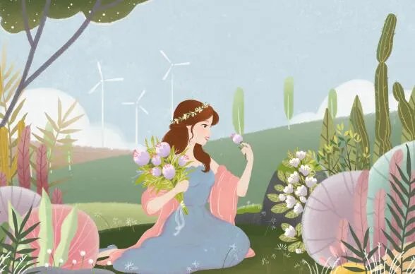 2020三八妇女节简笔画图片