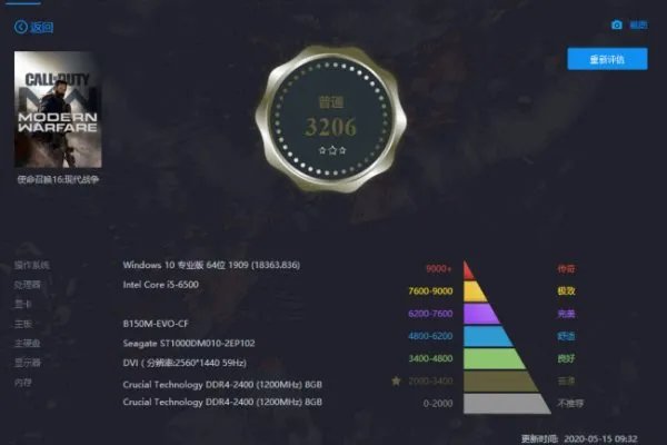 cod16配置怎么样?