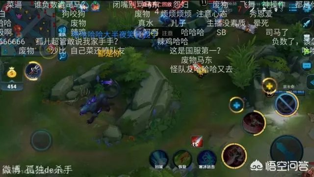 王者荣耀主播杀手的直播间都是骂主播的弹幕,这是打是亲,骂是爱的体现吗?