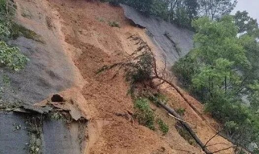 湖北黄梅山体滑坡9人被埋 被埋人员家属：我的孩子在里面