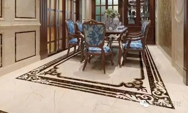 一栋别墅大理石精装修效果图