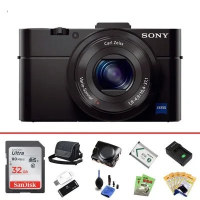 Sony/索尼RX100 II(M2黑卡 M2 黑卡二代) 苏宁易购2849元(包邮)