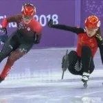 对平昌冬奥会男子1000米和女子500米短道速滑中国运动员被判罚犯规出局有何看法?