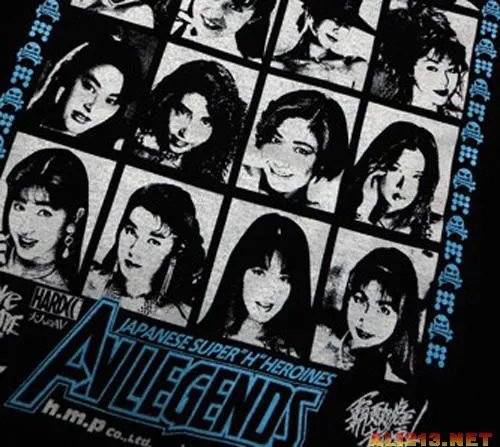 日本超H女英雄联合!“AVLegends”纪念版恤衫