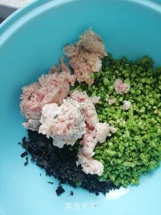 豆角馅包子