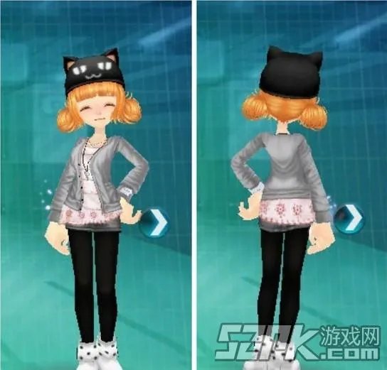 QQ飞车女生服装搭配 QQ飞车冬季女生服装