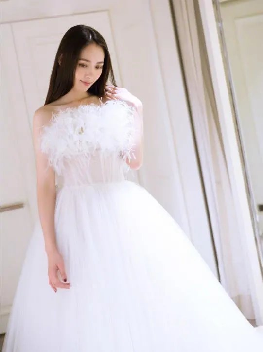 郭碧婷婚纱照曝光：真是天仙下凡也太美了吧