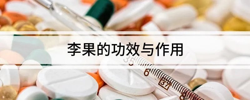 李果的功效与作用